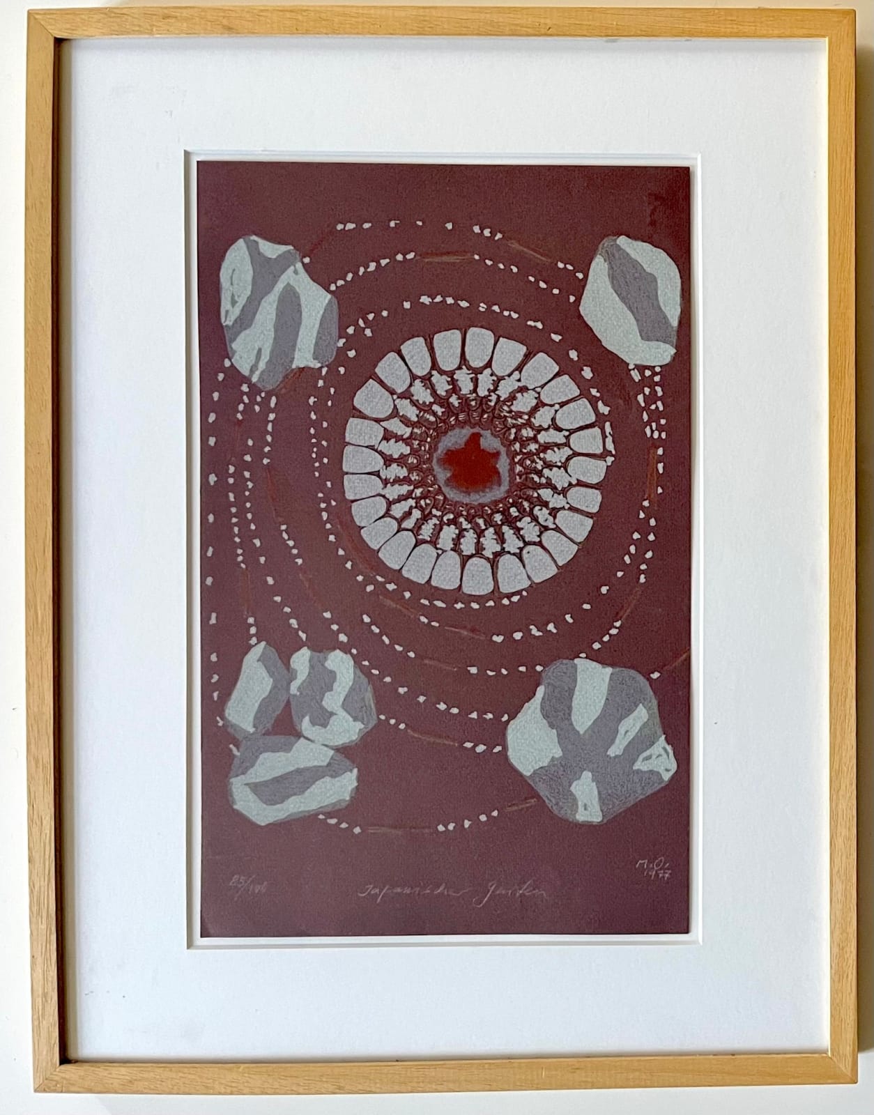 MERET OPPENHEIM, Japanischer Garten, 1977