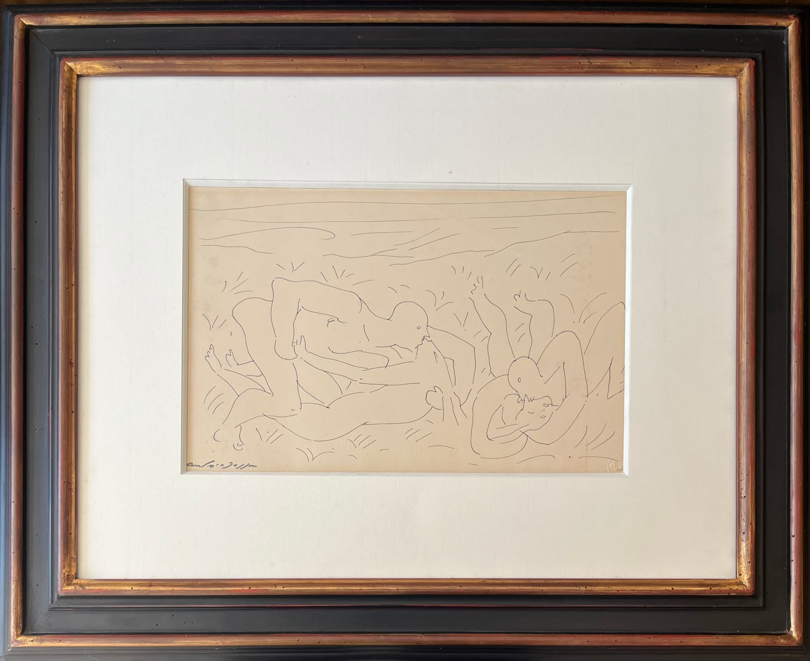 ANDRÉ MASSON, Bacchanale, 1933