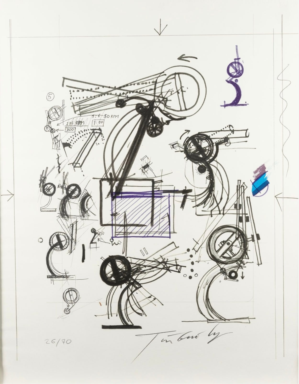 JEAN TINGUELY, EOS, 1975