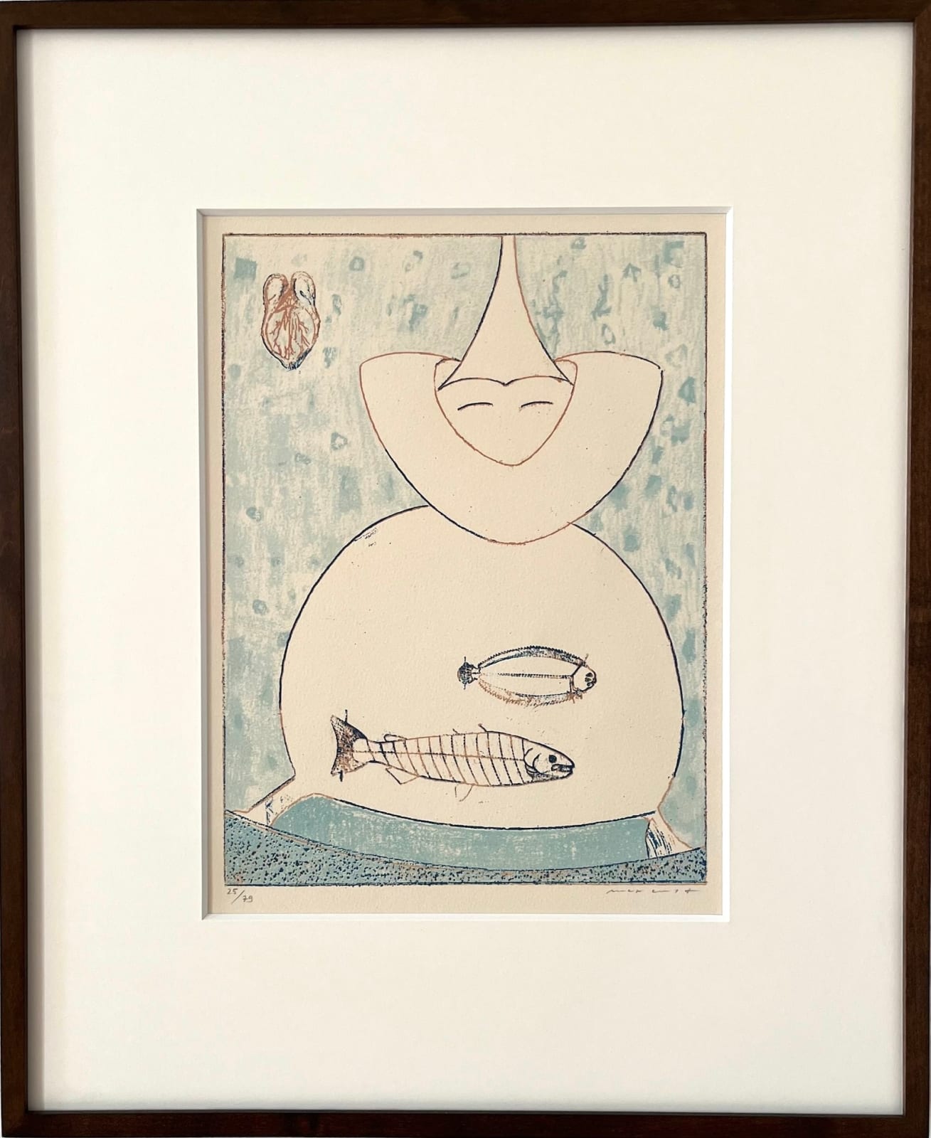 MAX ERNST, Zu: Pierre Hebey, Festin (IX) , 1974