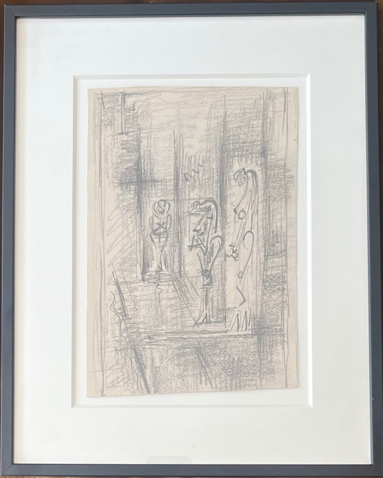 ANDRÉ MASSON, Féminaire de la rue Saint Denis, 1957