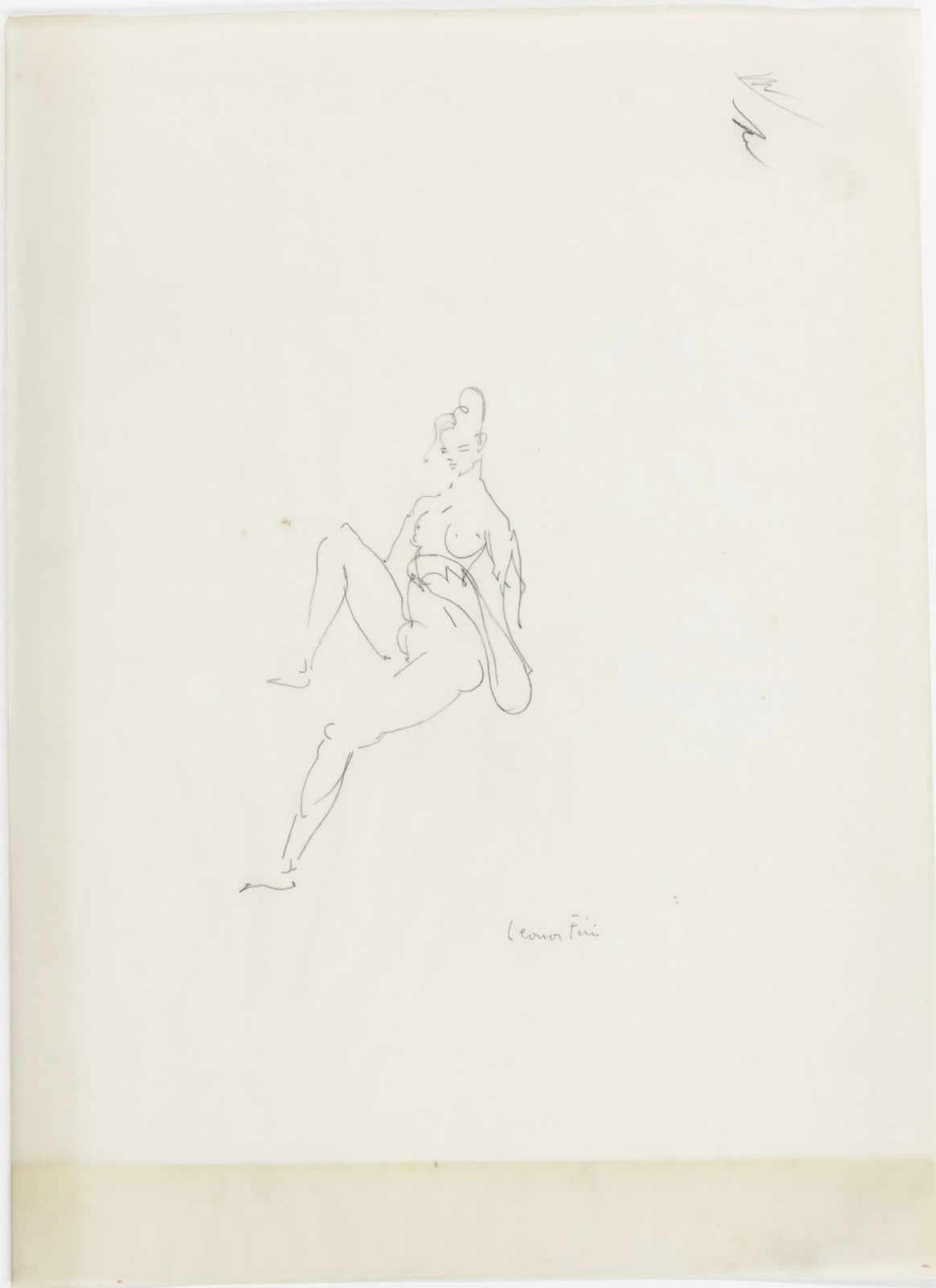 LEONOR FINI, Weiblicher Akt