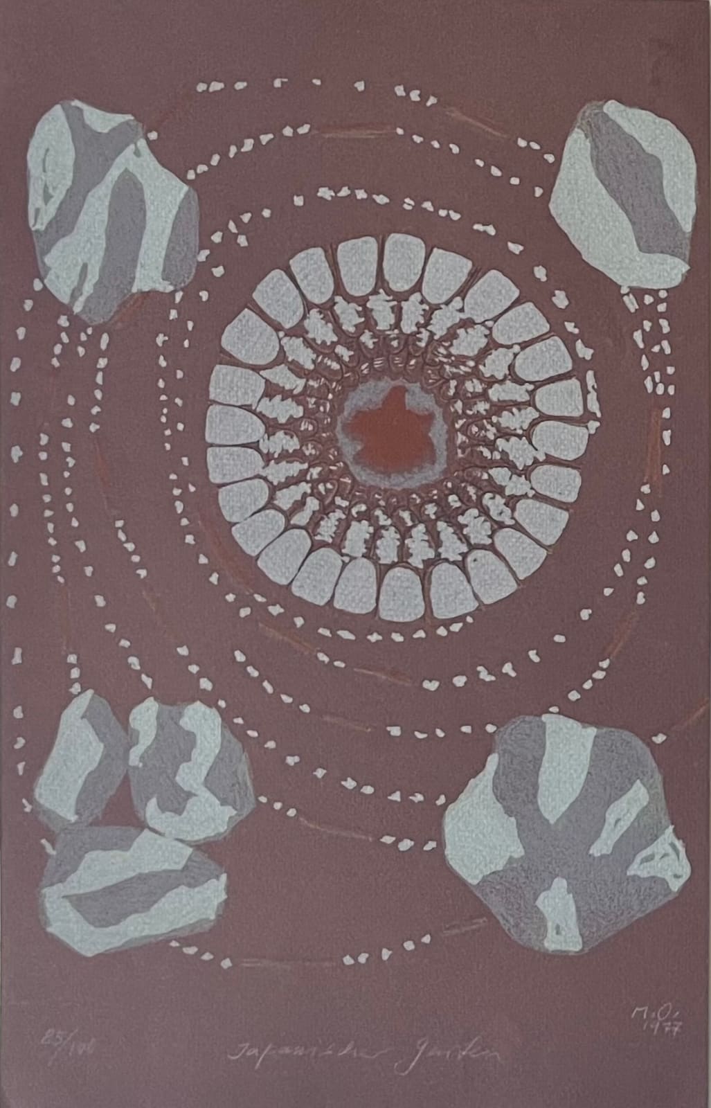 MERET OPPENHEIM, Japanischer Garten, 1977