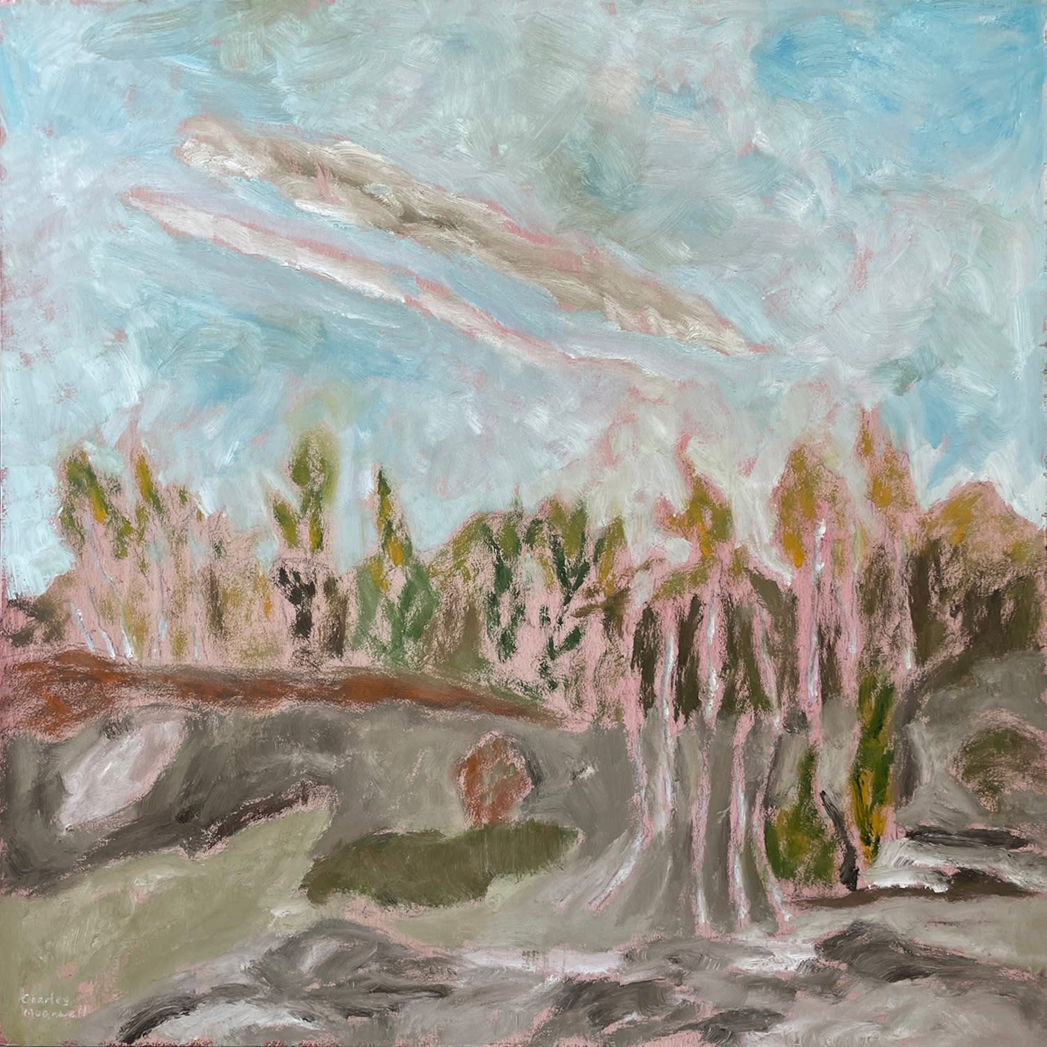 Charles Meanwell, Two Clouds, 2024