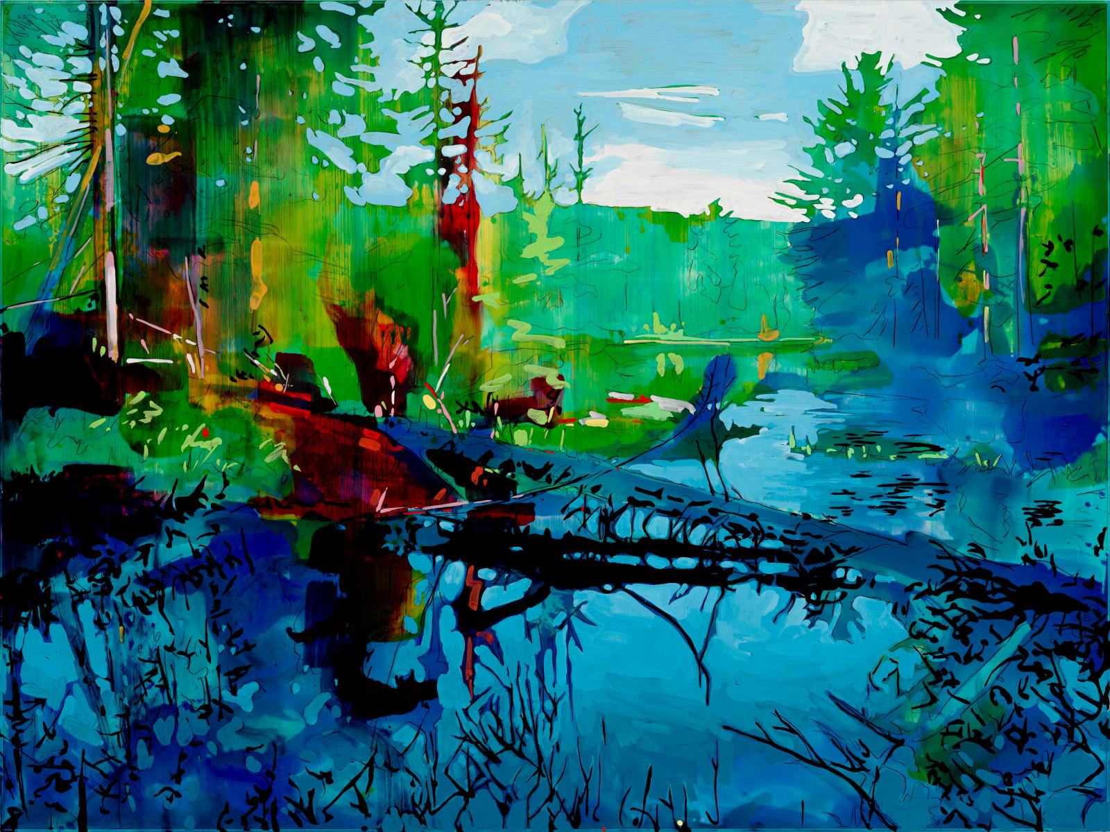 Steve Driscoll, The murmur of water, 2025