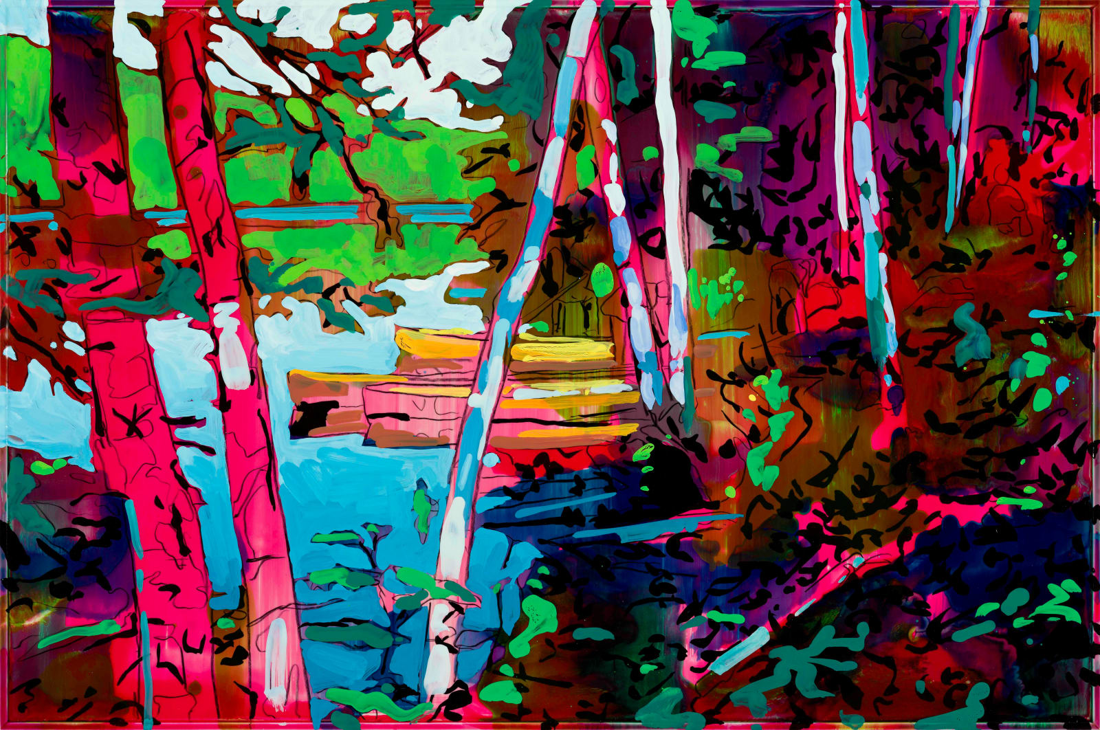 Steve Driscoll, It's funny how we colour our childhood memories (study), 2025