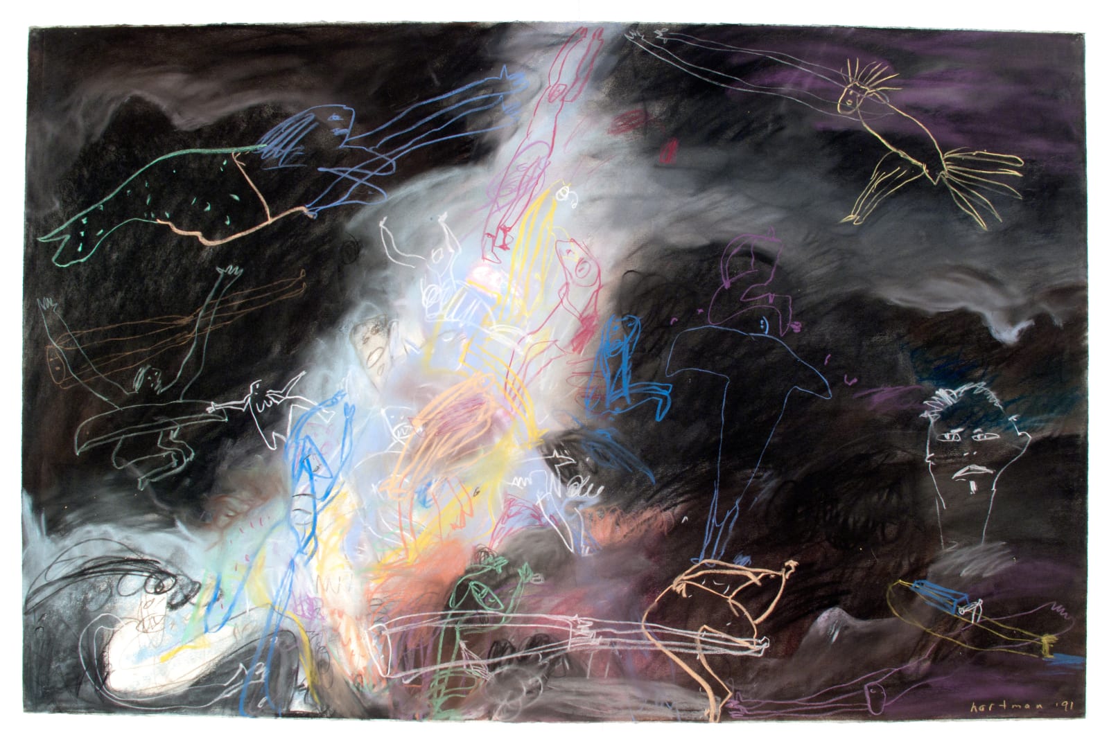 John Hartman, Rising through the Sea, 1991