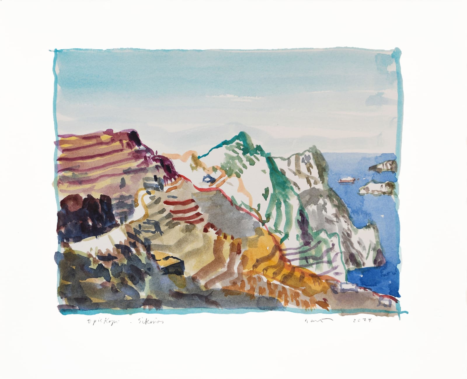 John Hartman, Episkopi, Sikinos, 2024