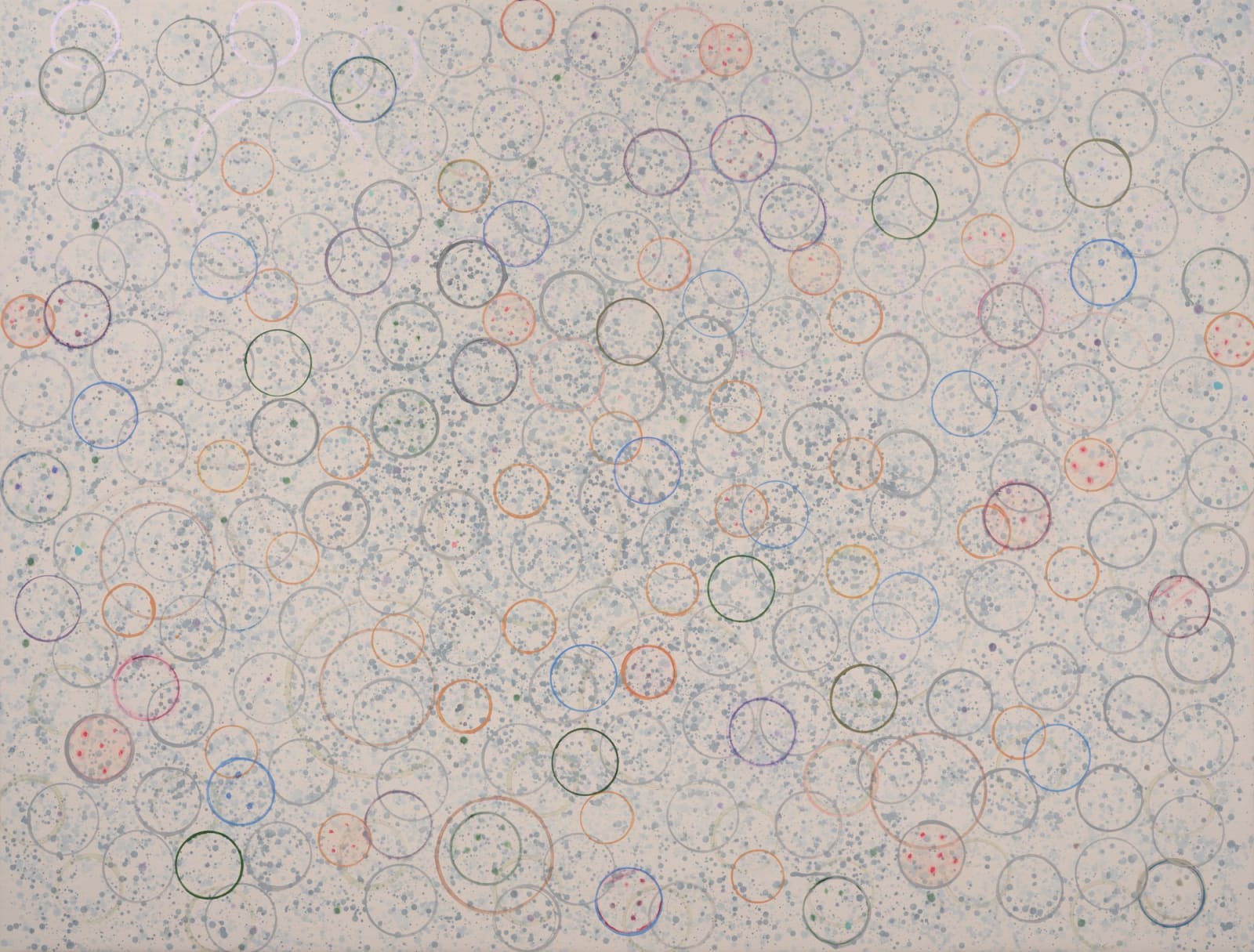 Landon Mackenzie, Lavender Mist (After Pollock (1950)), 2023-2024
