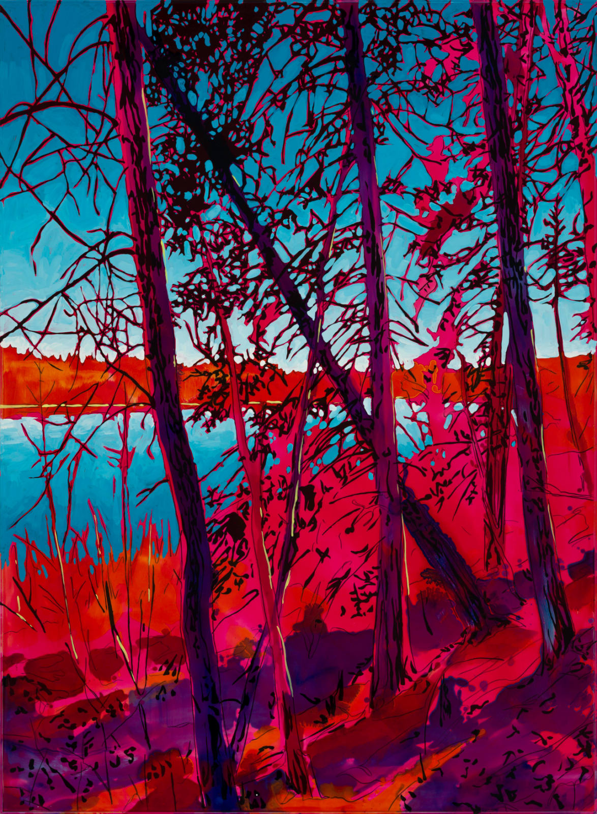 Steve Driscoll, The warm coming of spring, 2025
