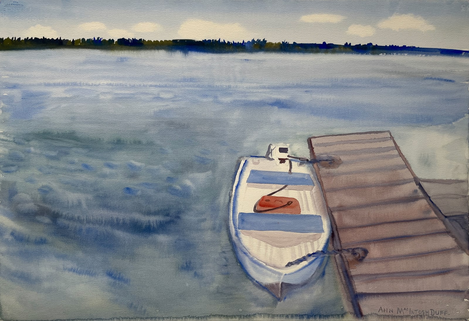 Ann MacIntosh Duff, Dockside, c. 1960