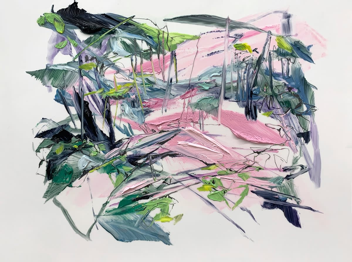Linda Martinello, Veils of Velocity (study), 2022