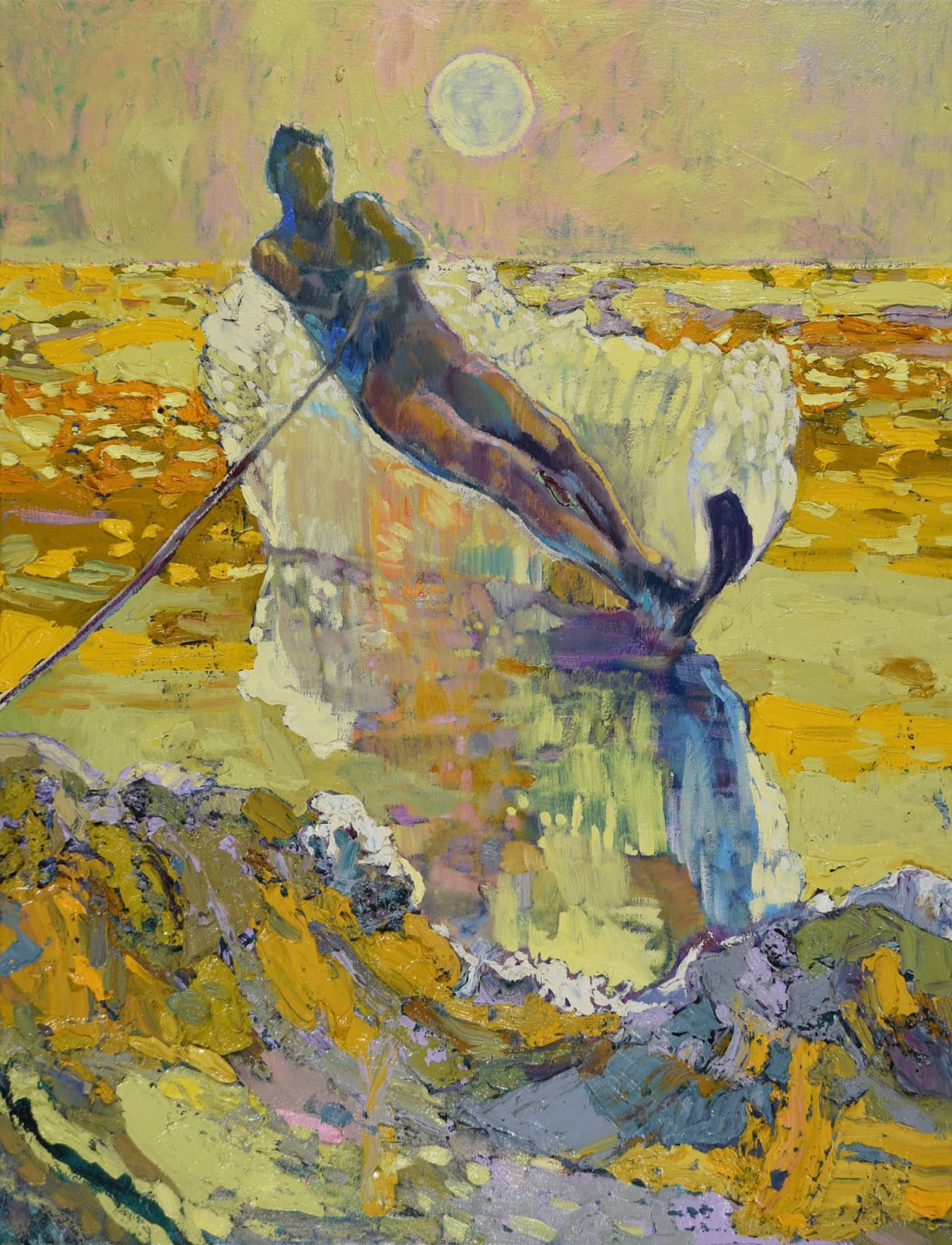 Ben Reeves, Waterskier (Yellow), 2025
