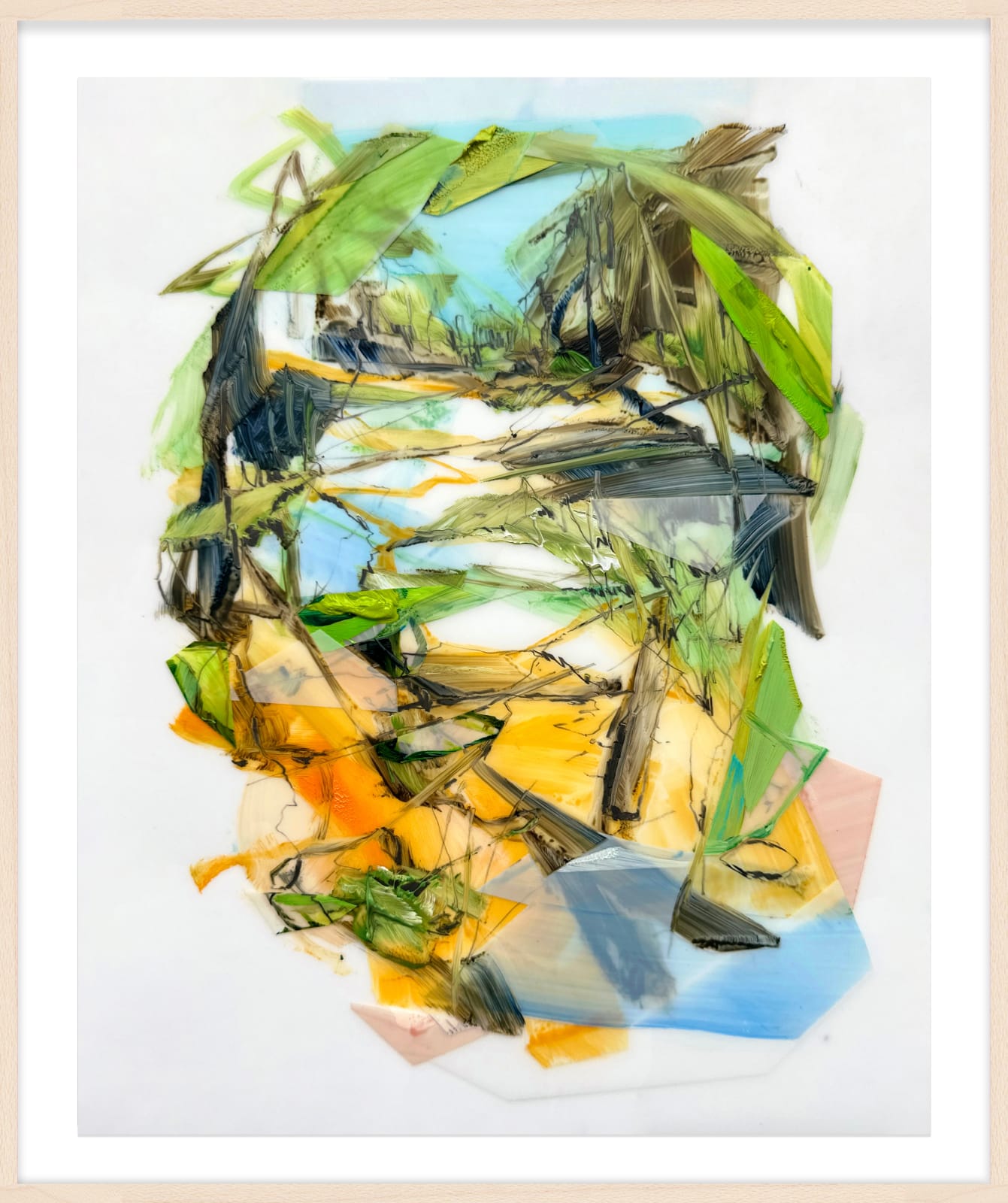 Linda Martinello, Ochre Spring Pools (study), 2025