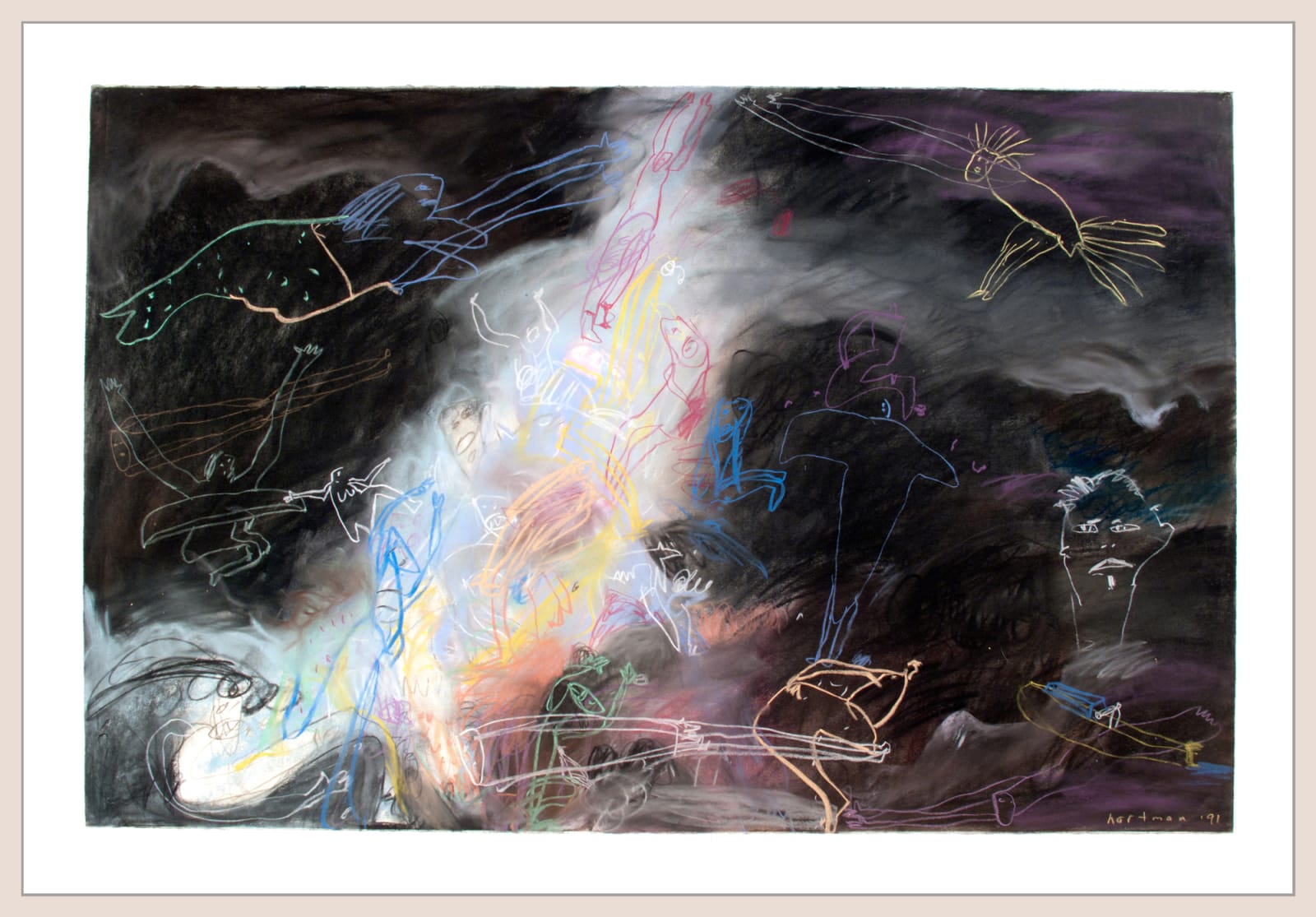 John Hartman, Rising through the Sea, 1991