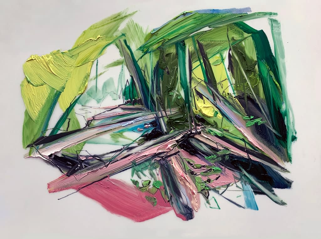 Linda Martinello, Riverside Stacking (study), 2021