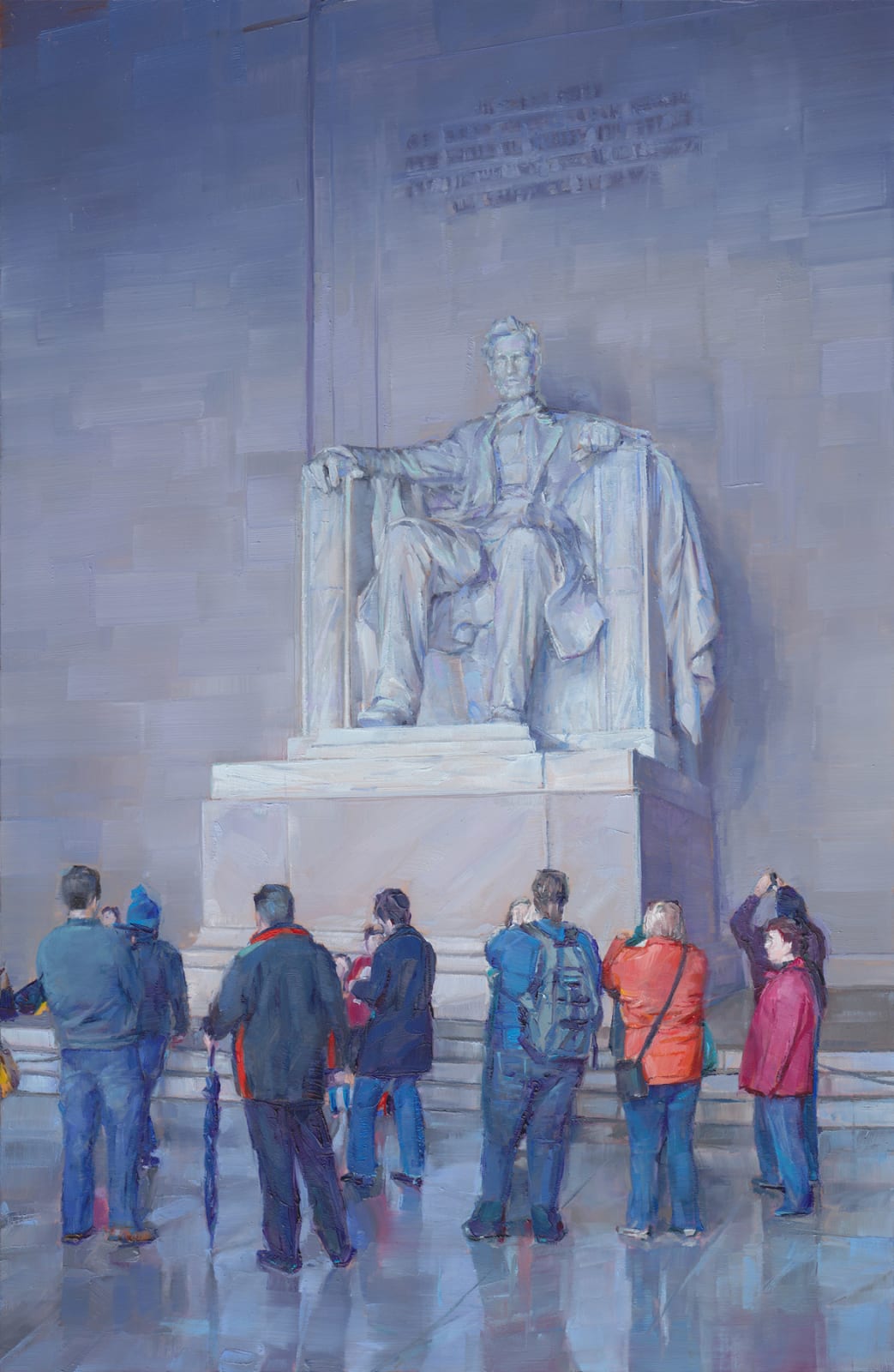 Matthew Schofield, Daniel Chester French Sculpture of Lincoln, 2021