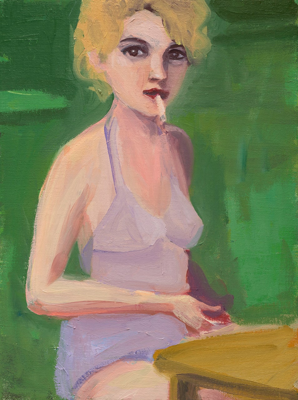 Shelley Adler, Lee smoking, 2021