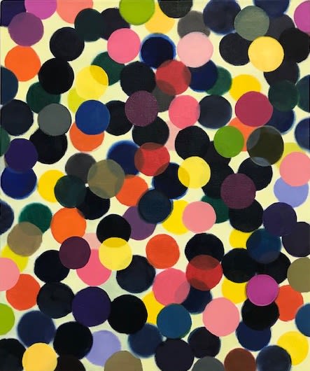 Landon Mackenzie, Tau Hua Tan (Yellow Dot), 2019