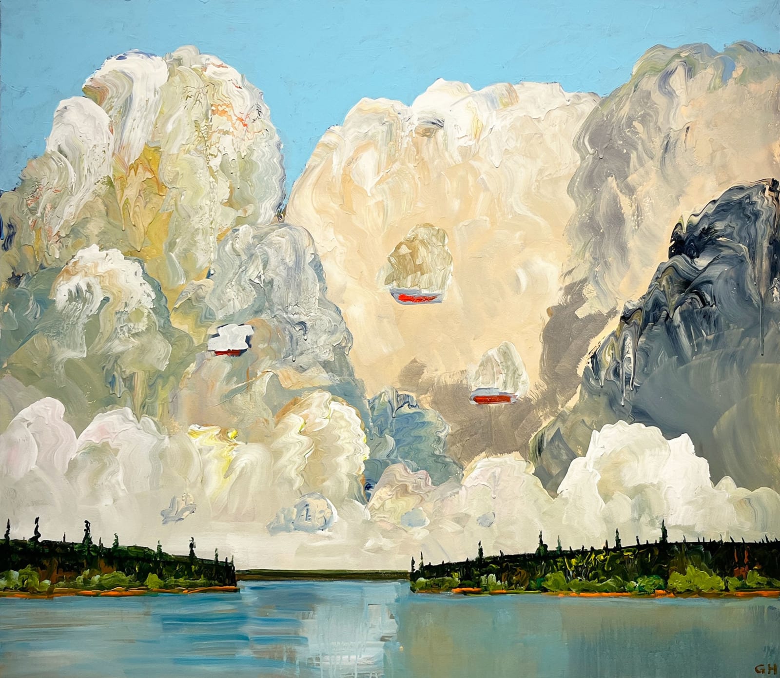 Greg Hardy, The Architecture of Clouds, 2024
