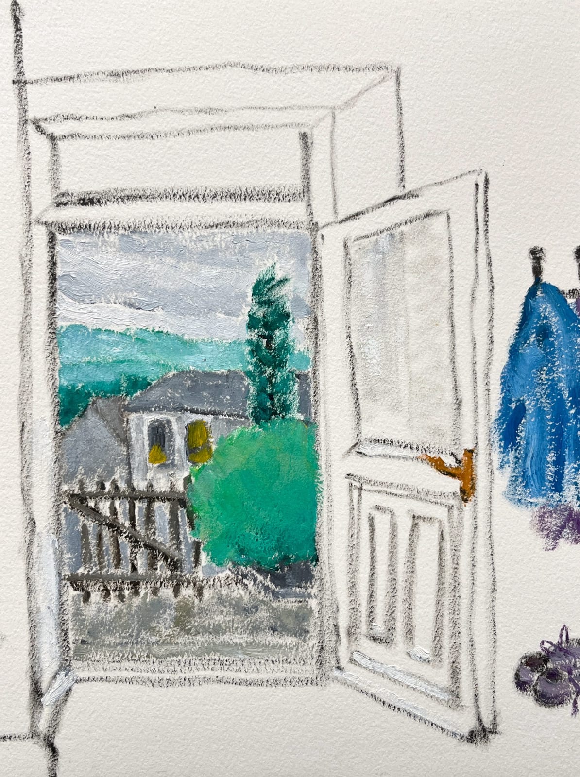 Li Shan, My Opposite Door is a Winery (Dufftown, Scotland) 我的对门是酒厂 (苏格兰达夫镇), 2023