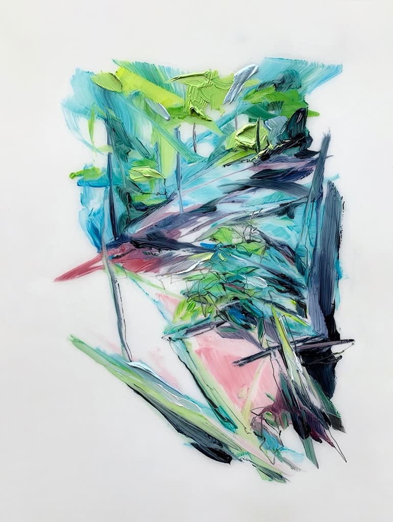 Linda Martinello, Marshes II (study), 2021