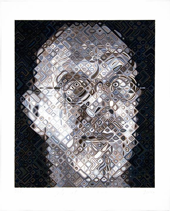 Chuck Close, Self-Portrait, 2007