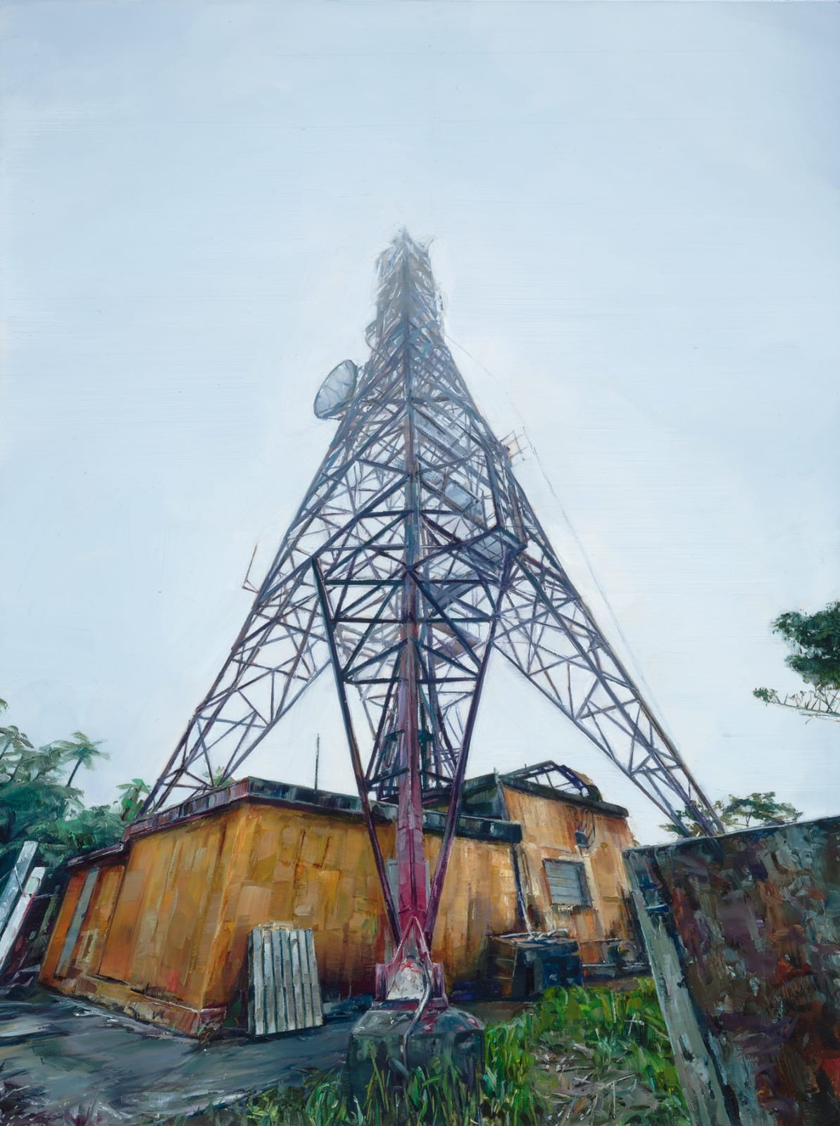 Matthew Schofield, Communications Tower at Mount Scenery, 2024-2025