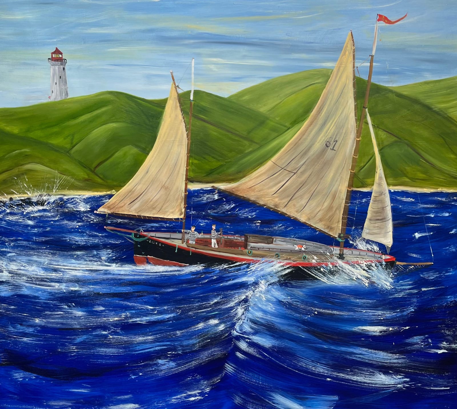 Wayne Magrin, The Lilly B, 2024