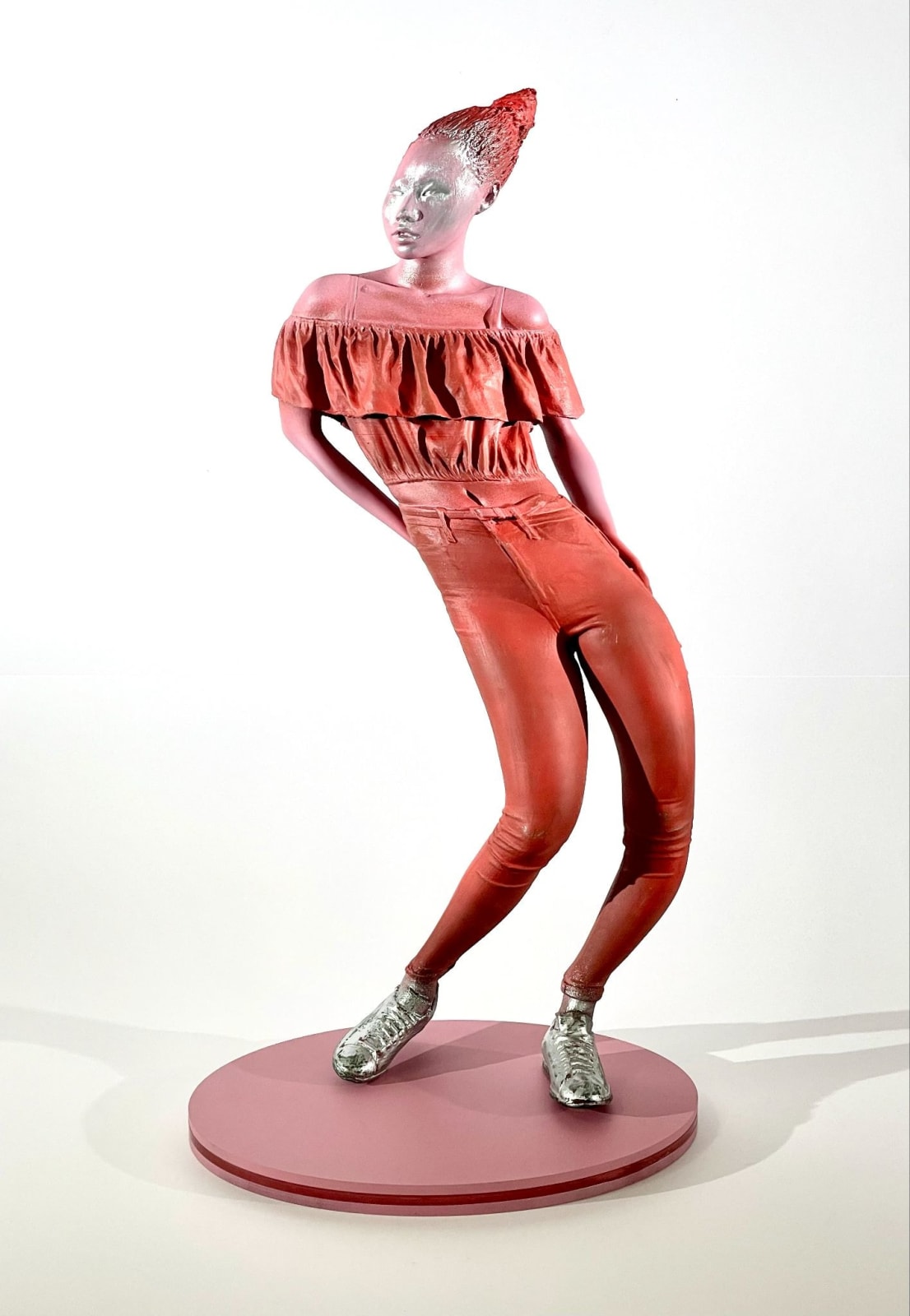 Louis Pratt, Lou Lou in red, 2024