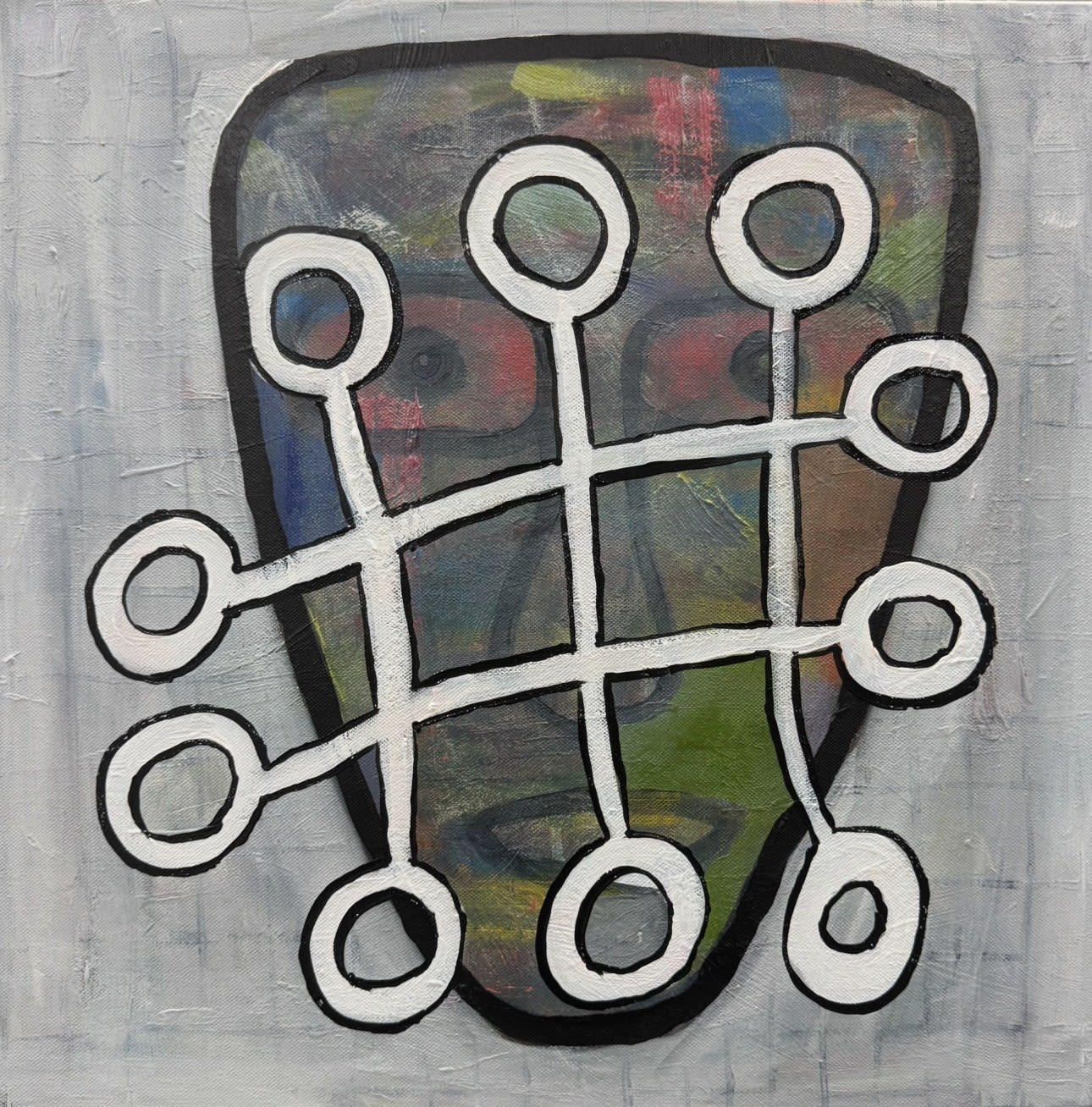 Richard Young, Gunditjmarra Possum Skins 2, 2025