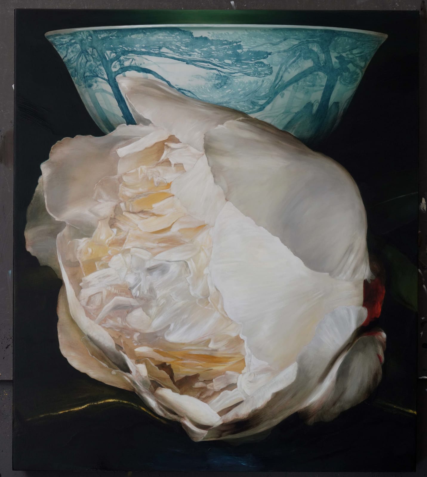 Dean Home, Moonlight and the misty forest, 2022