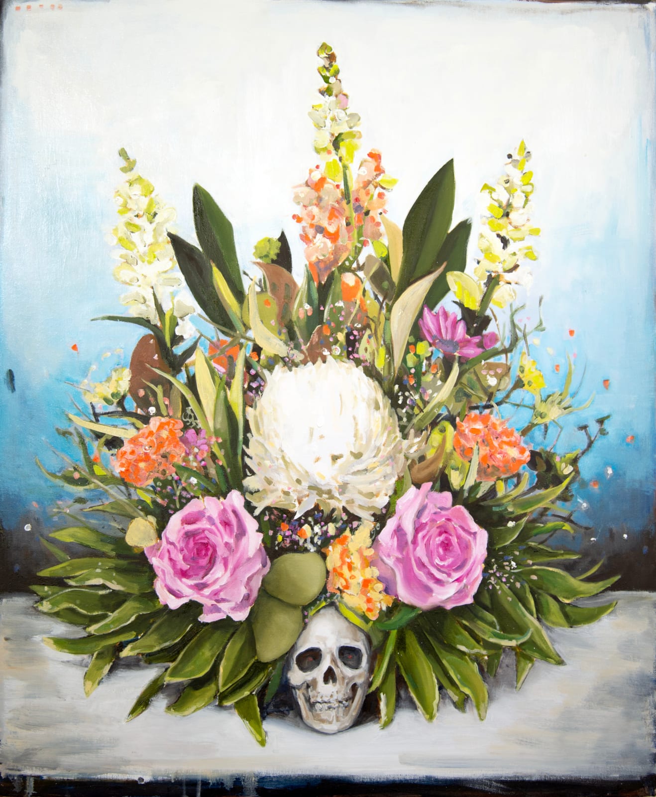 Fabrizio Biviano, But how the world turns - one day cock of the walk - next a feather duster, 2024