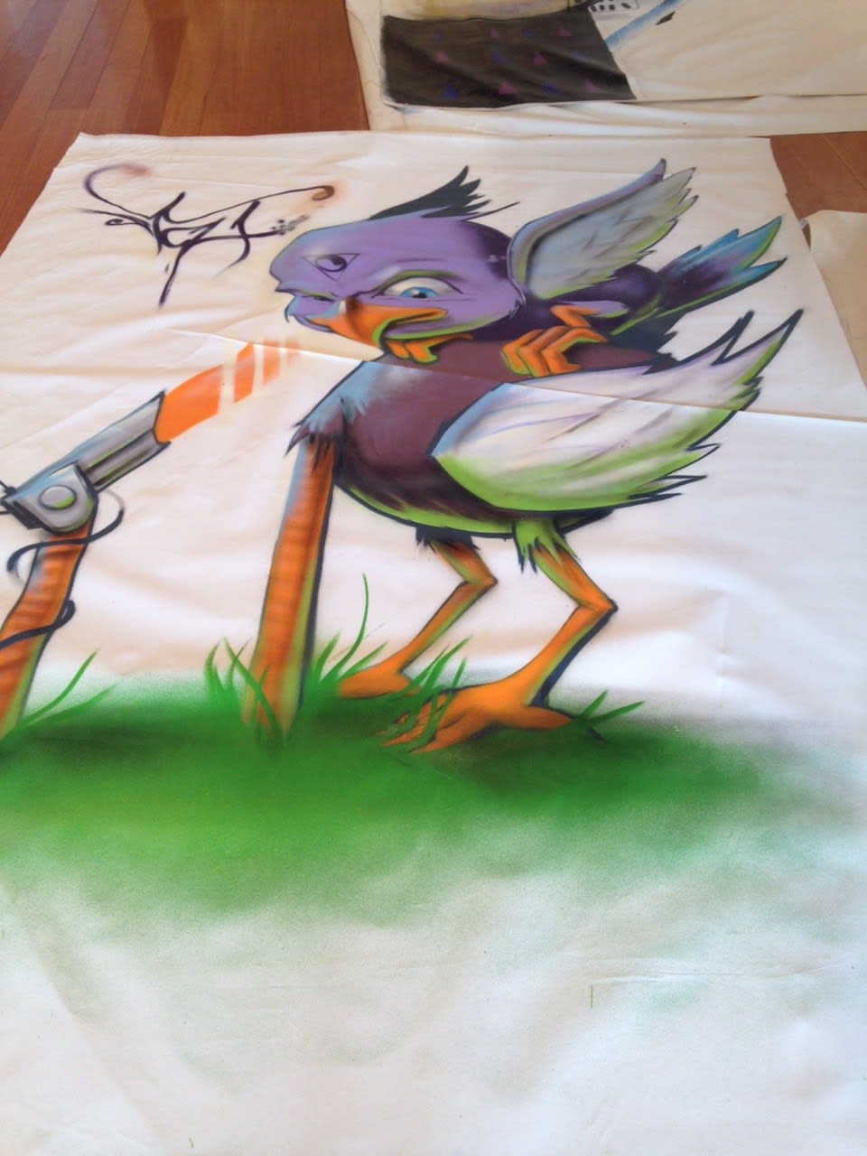 Itch, Untitled (unstretched), unknown