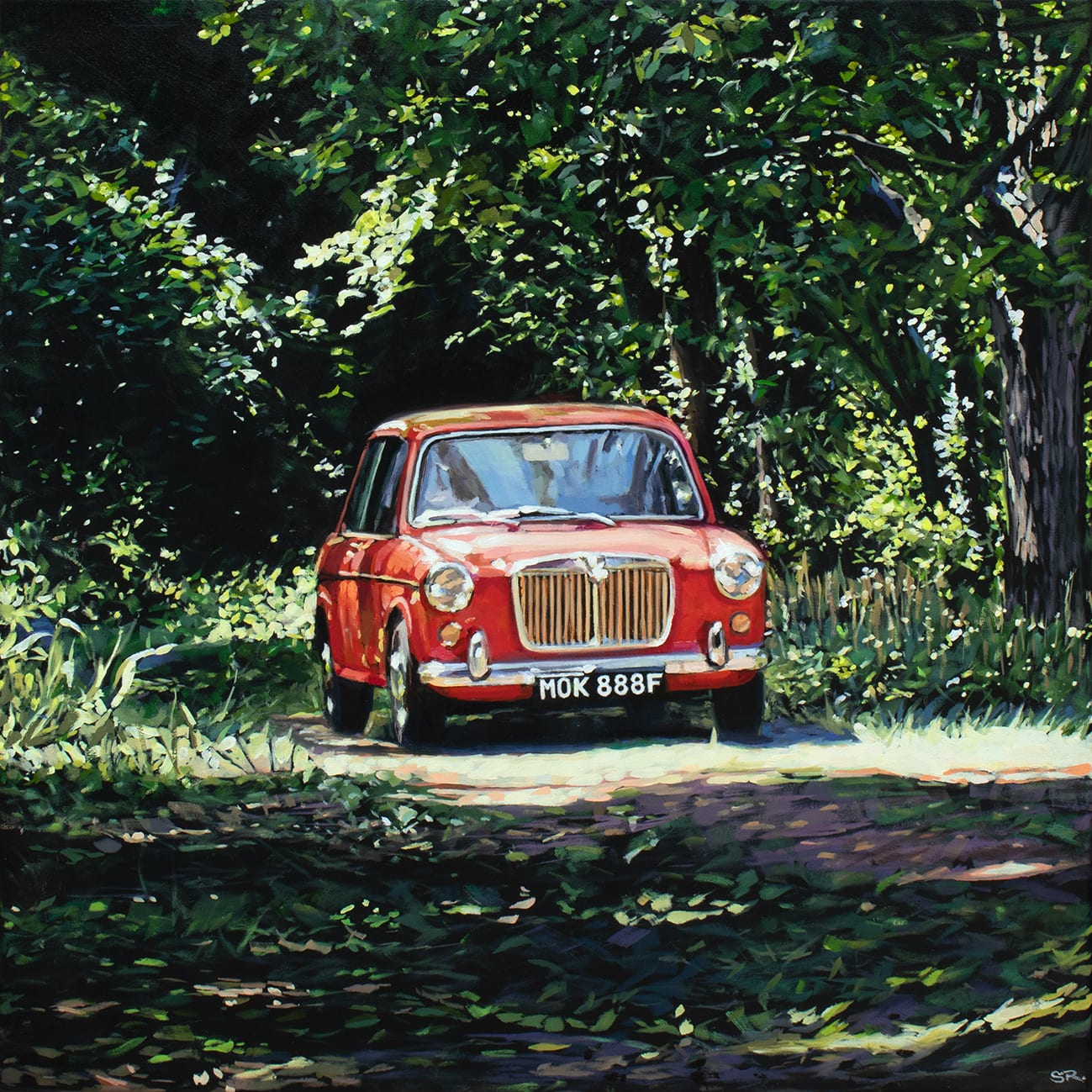 Steve Rosendale, Bathed in Sun, 2025