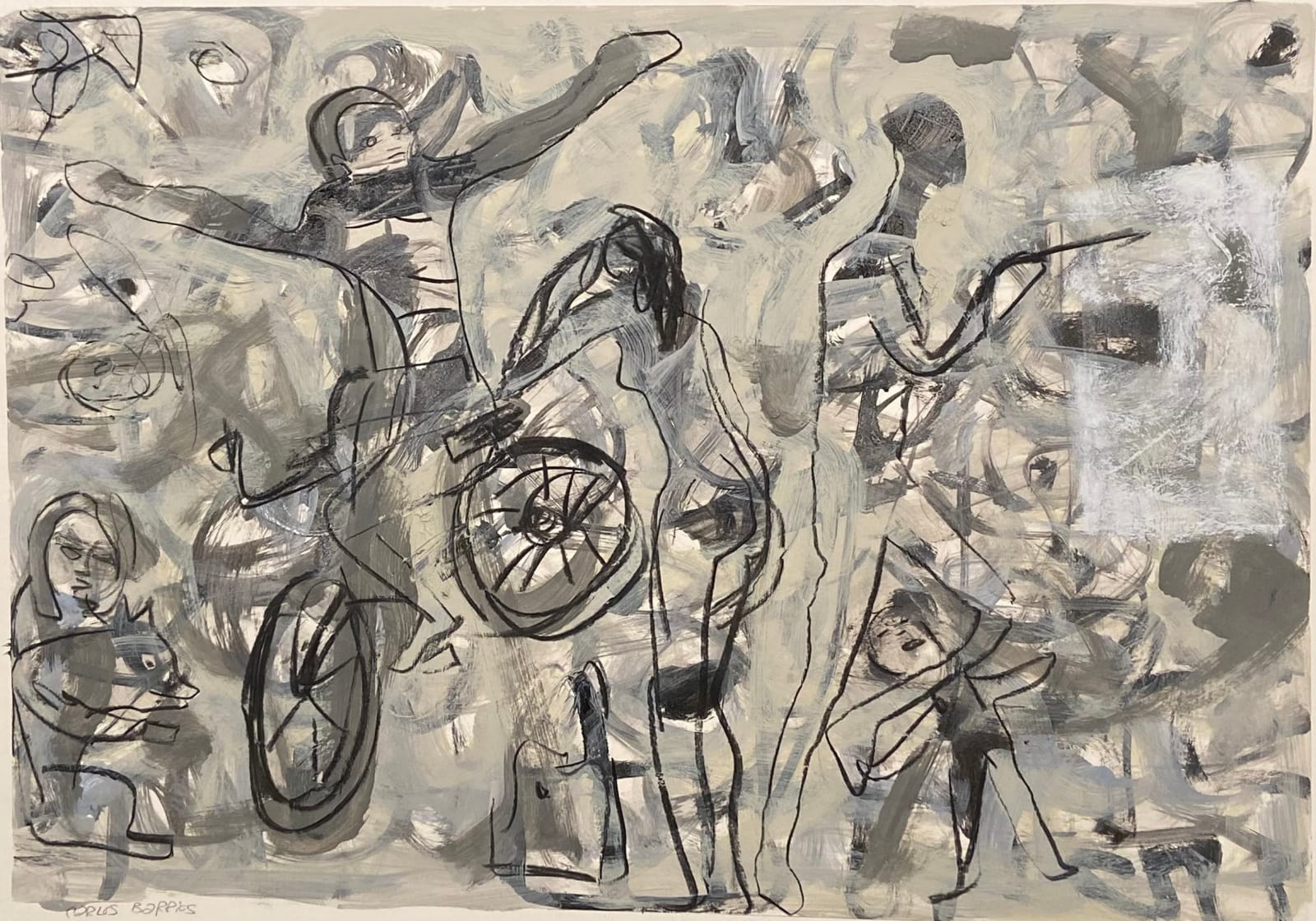 Carlos Barrios, Bike rider, 2023