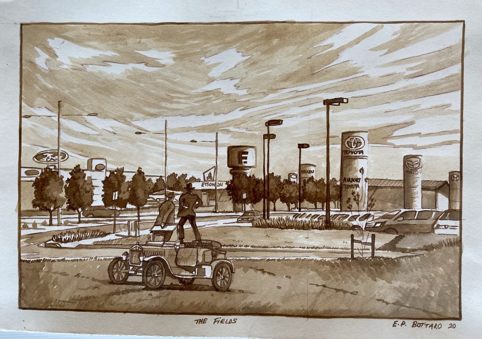 Eolo Paul Bottaro, The Fields, 2020