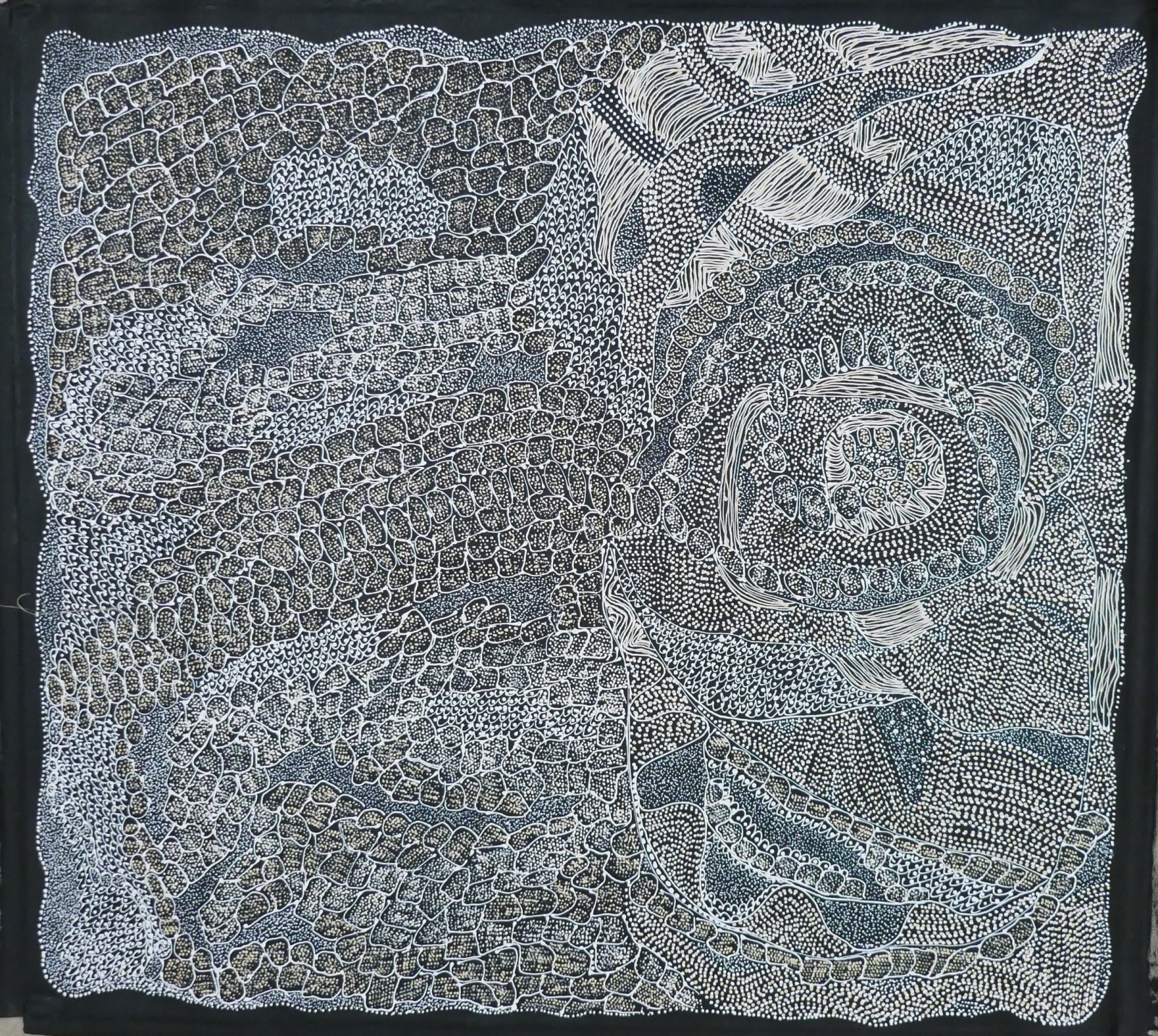 Jorna Newberry, Ngintaka - Perentie #4, 2019