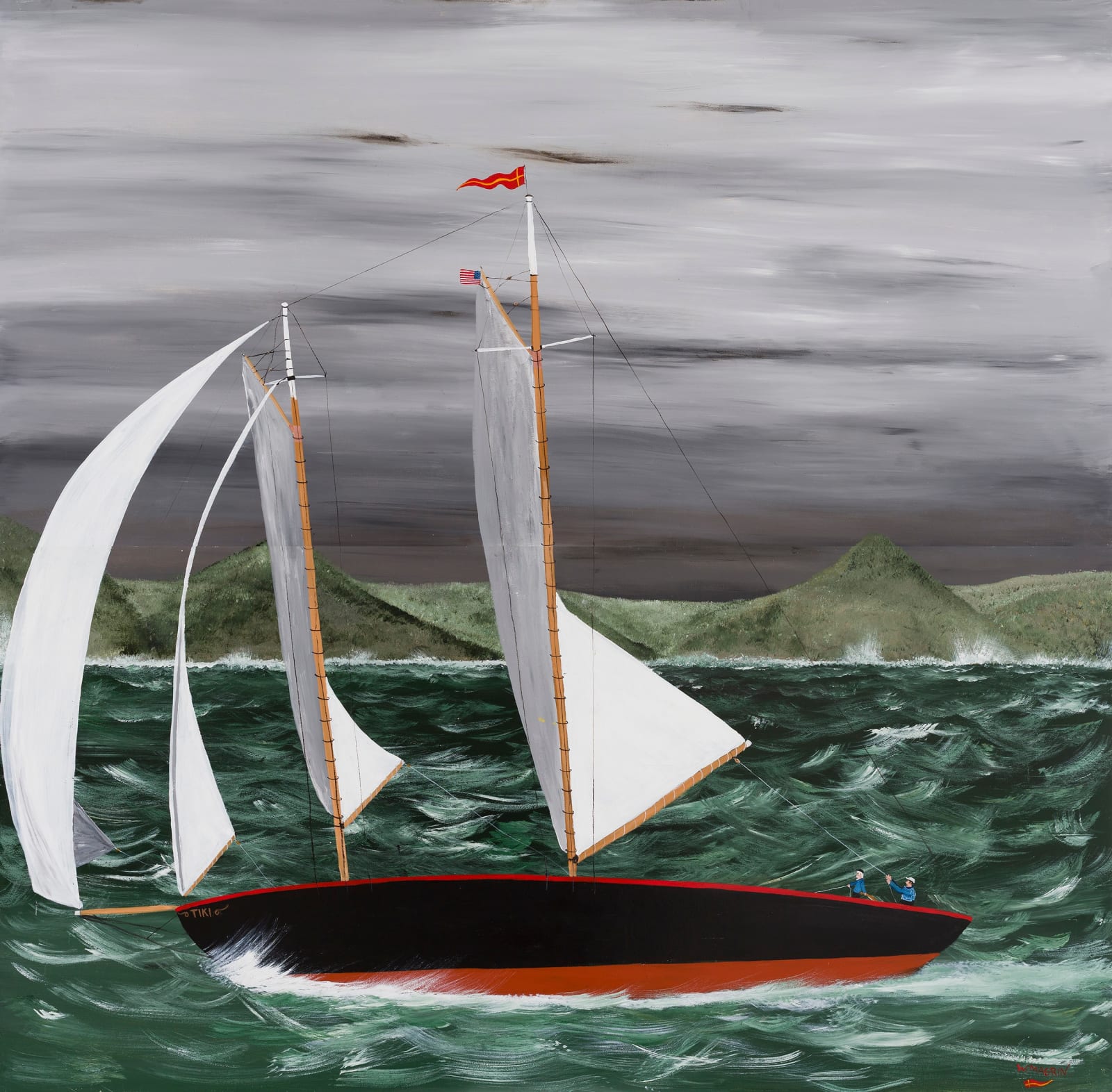 Wayne Magrin, Tiki, 2017