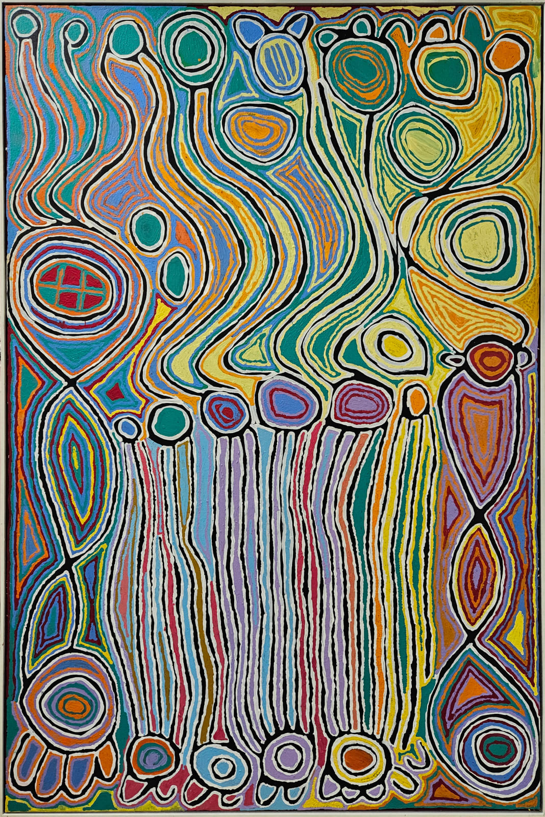 Judy Watson Napangardi, Mina Mina