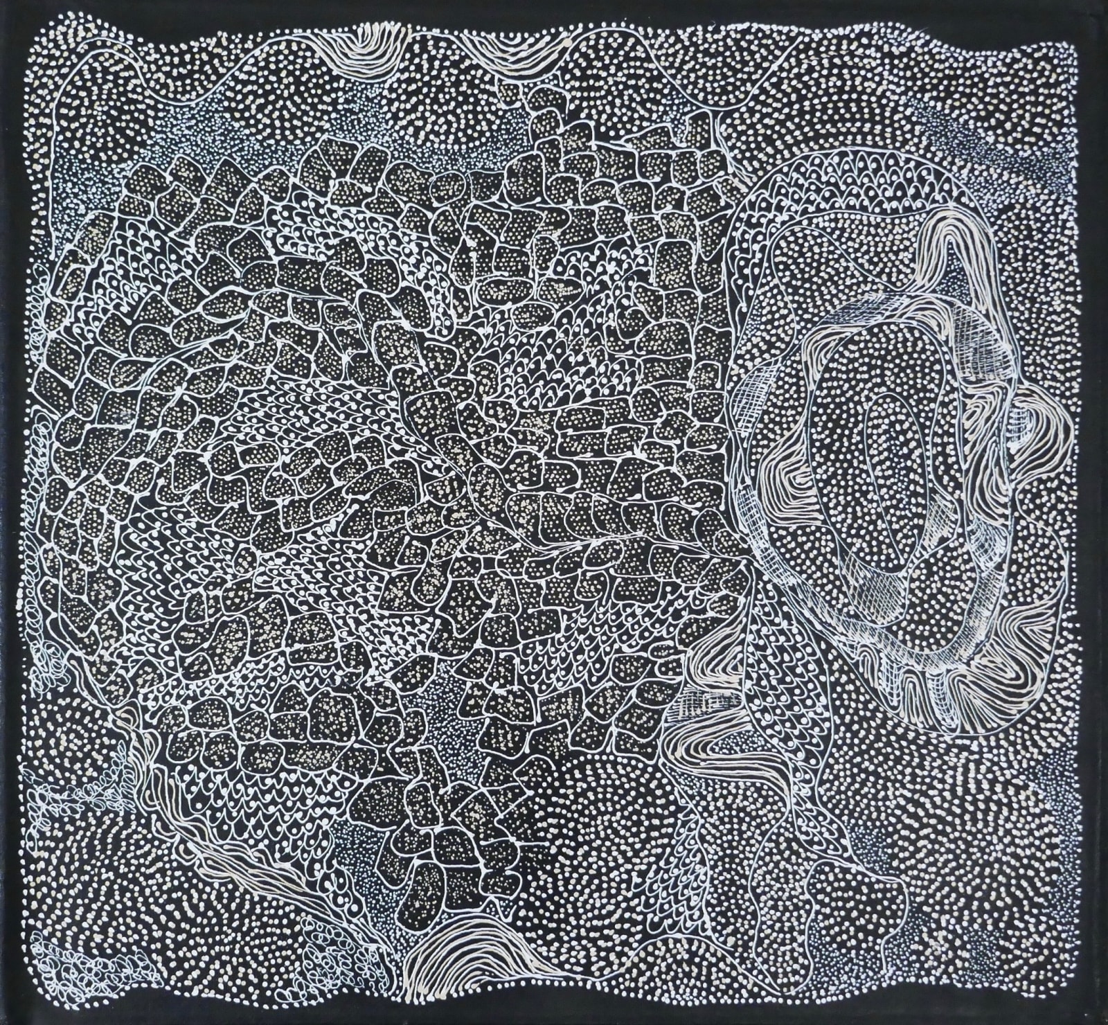 Jorna Newberry, Ngintaka - Perentie #3, 2019