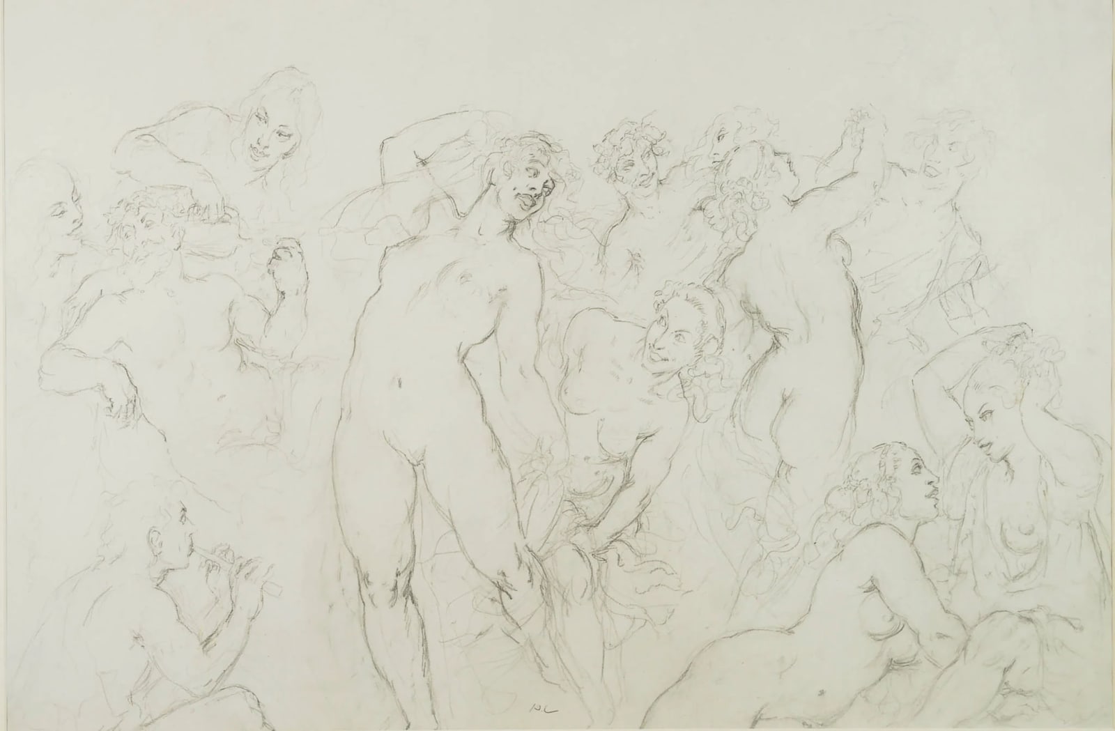 Norman Lindsay, The Revellers, 1946
