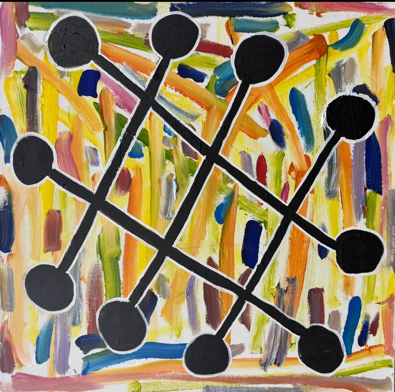 Richard Young, Gunditjmarra Possum Skins 1, 2025