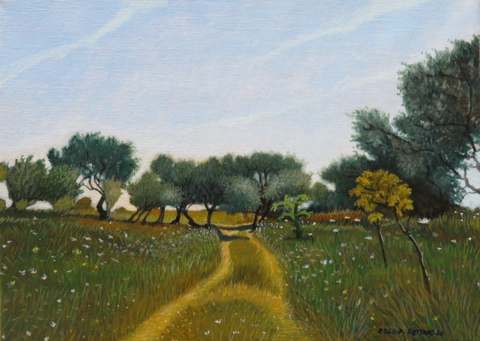 Eolo Paul Bottaro, Winter's Flowers, Sicily, 2024