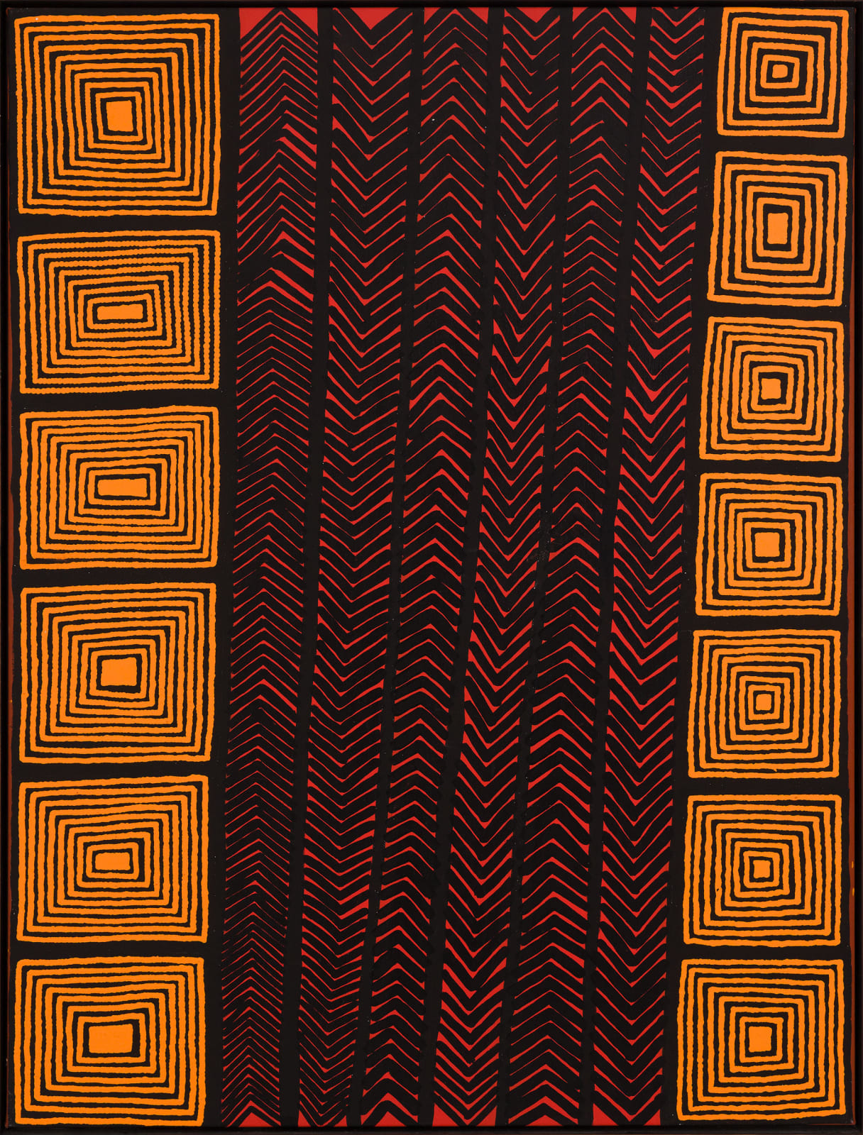 Justin Corby, Untitled, from Kanpi (Emu) Dreaming Series, 2008