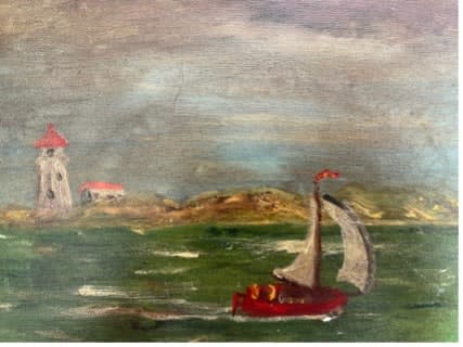 Wayne Magrin, And the sea mist rolled in, 2018