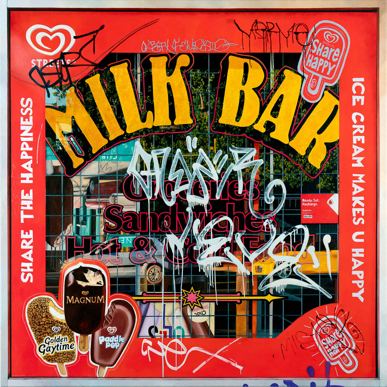 Donovan Christie, Behind Bars I, 2022