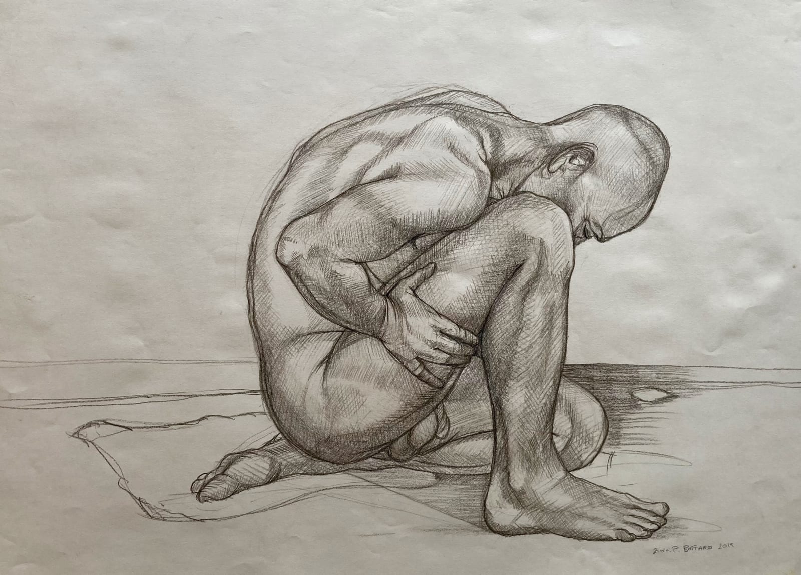 Eolo Paul Bottaro, Untitled. (Atlas study), 2019