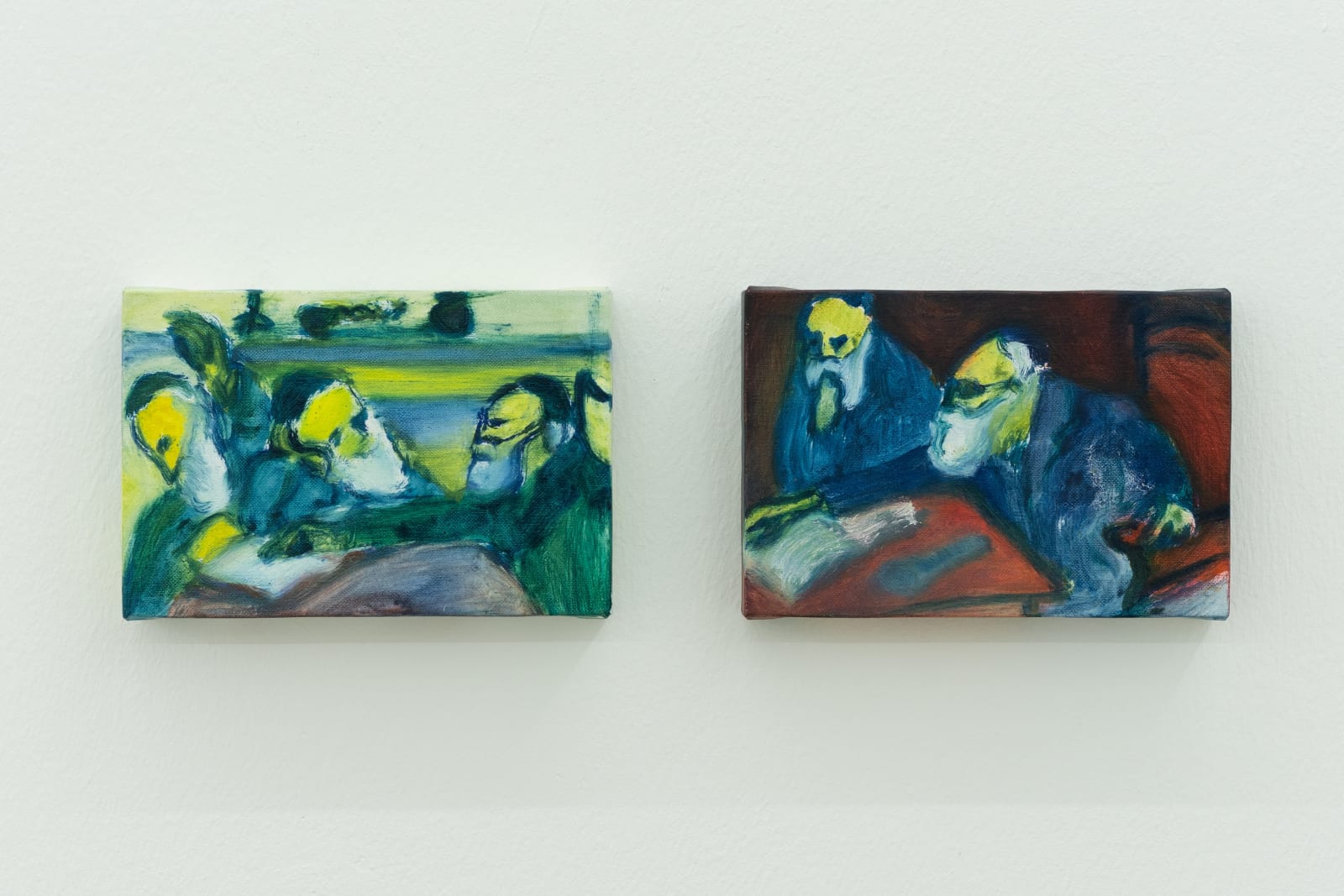 Alma Feldhandler, After an unknown painter, Bossy, Sleepy, Angry and Worry, 2024