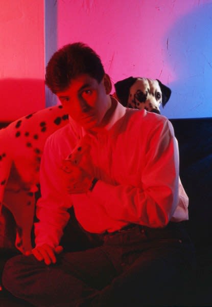 Jimmy DeSana, Portrait with Dog, nd